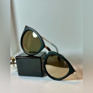 LE SPECS NO SMIRKING MATTE BLACK SUNGLASSES